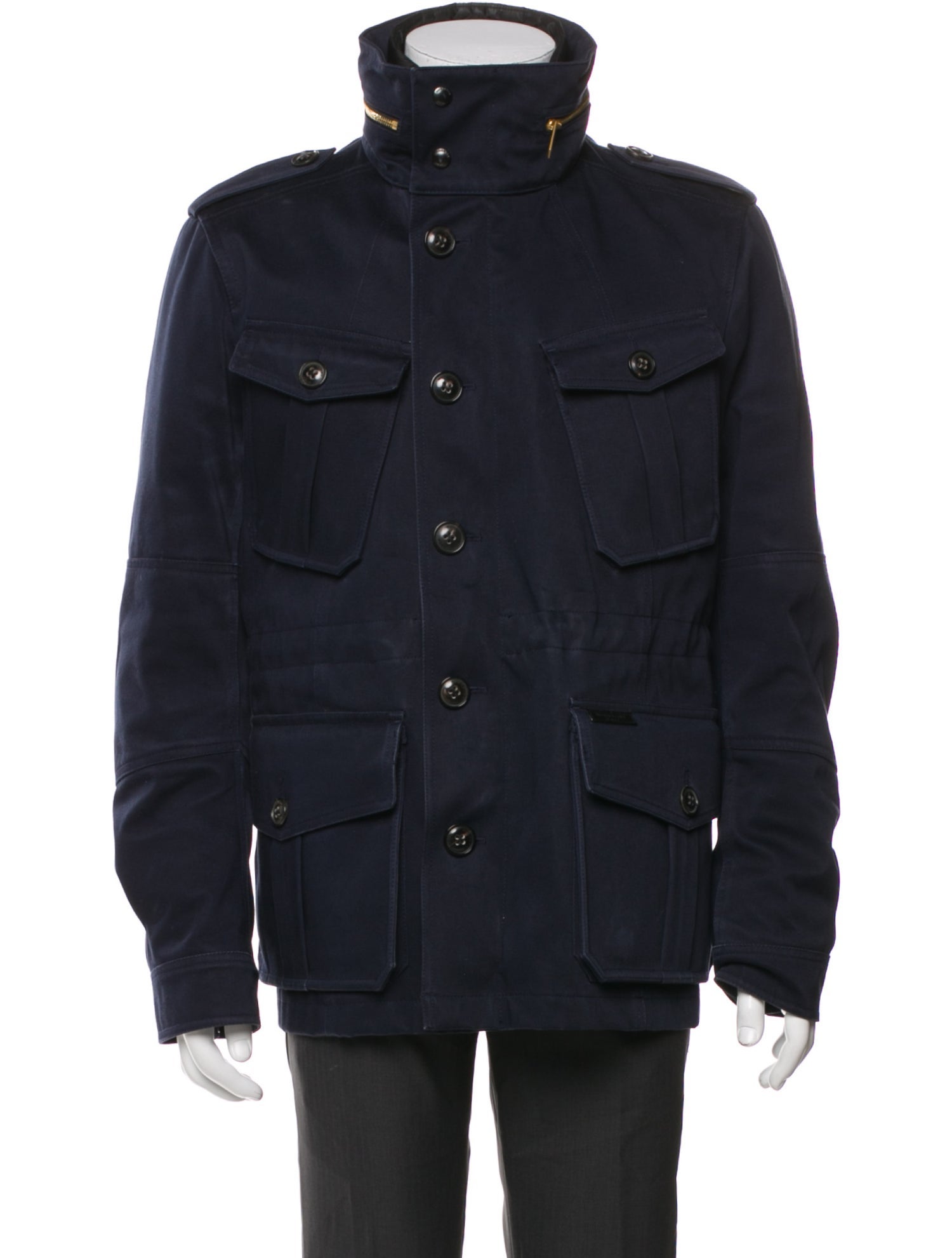 Burberry Brit Nova Check Pattern Utility Jacket