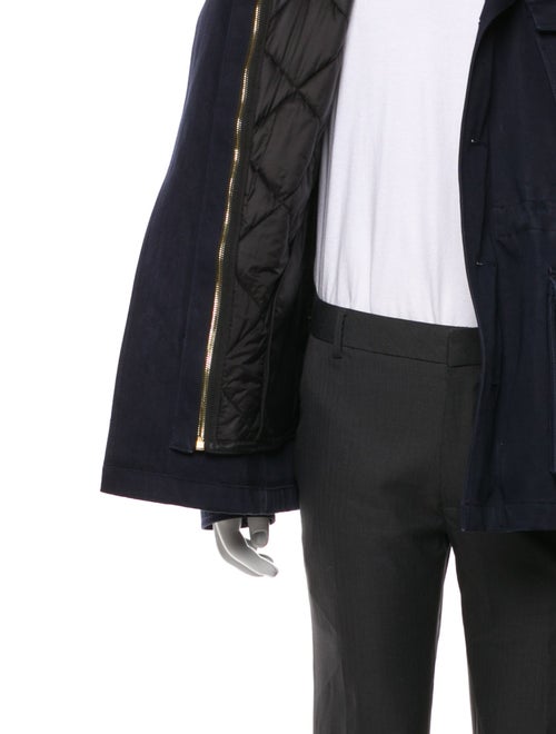 Burberry Brit Nova Check Pattern Utility Jacket