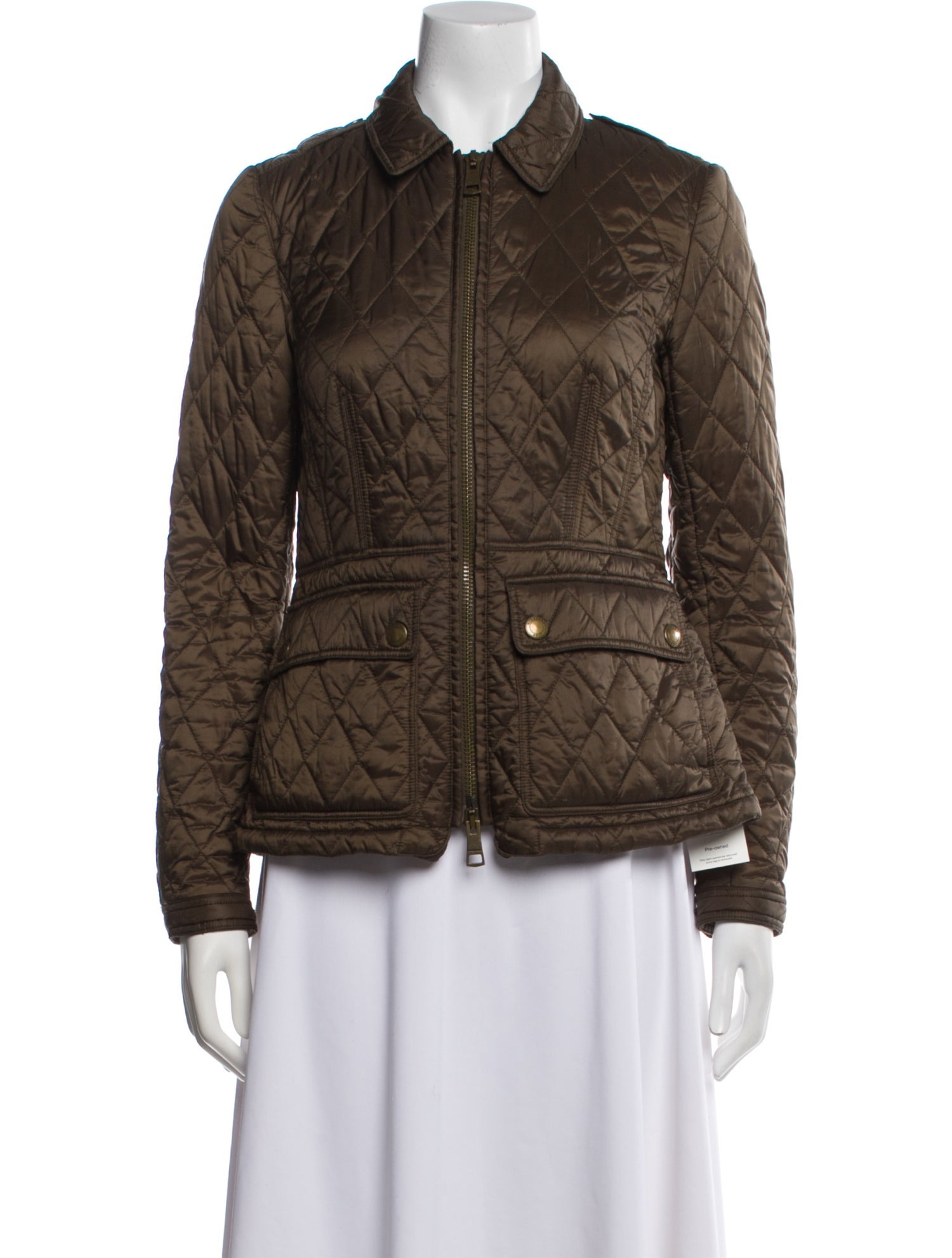 Burberry Brit Nylon Printed Utility Jacket