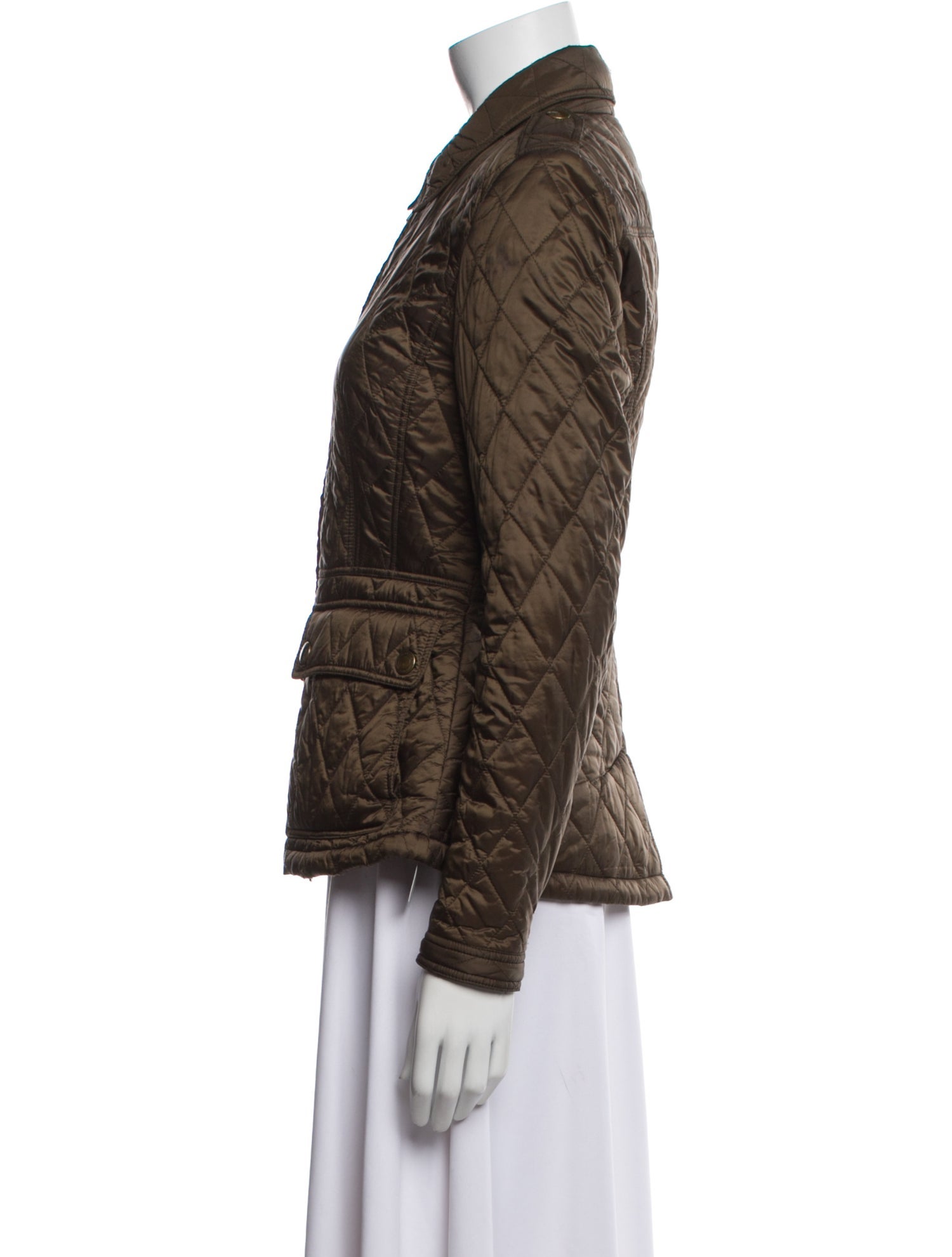 Burberry Brit Nylon Printed Utility Jacket