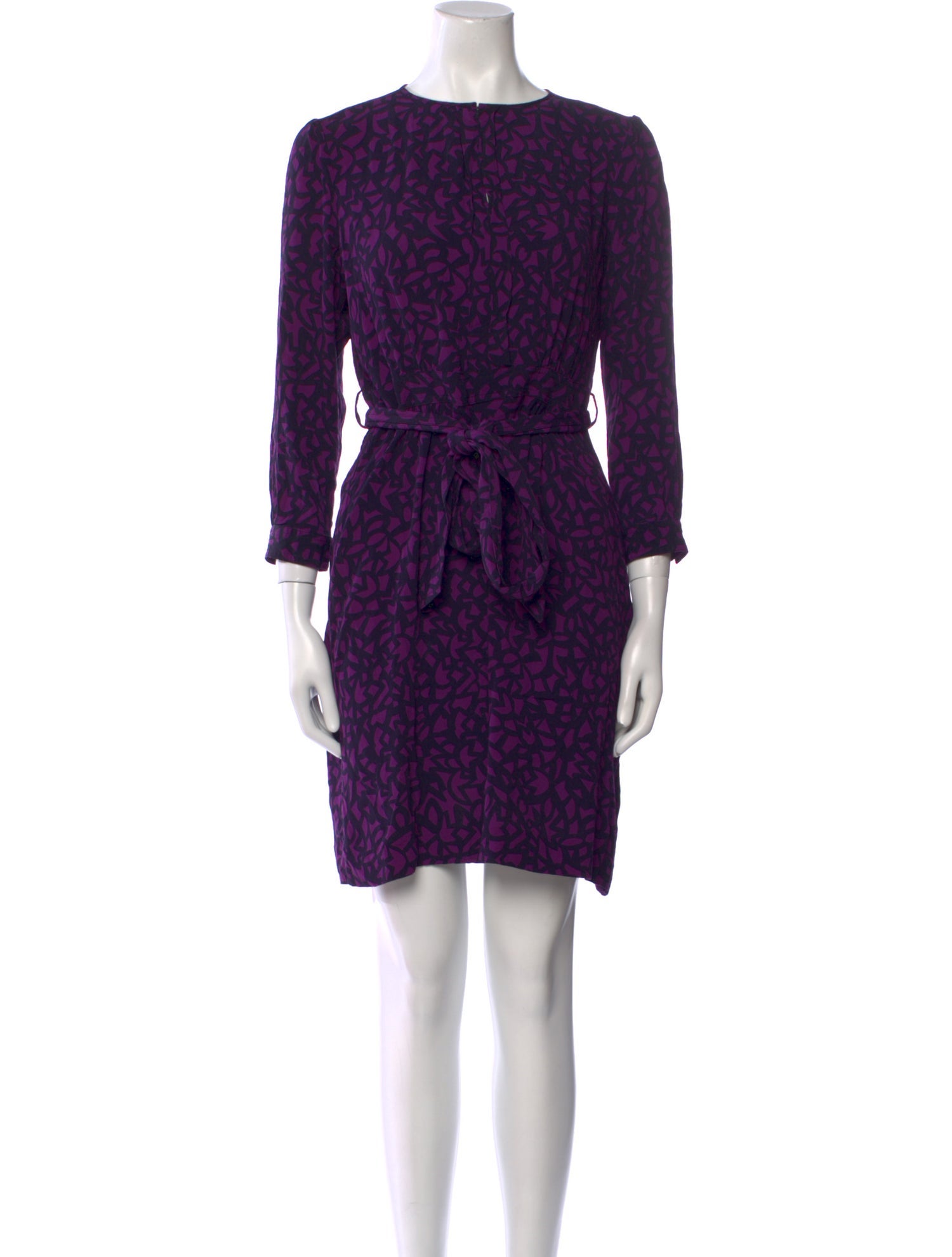 Burberry Brit Animal Print Mini Dress