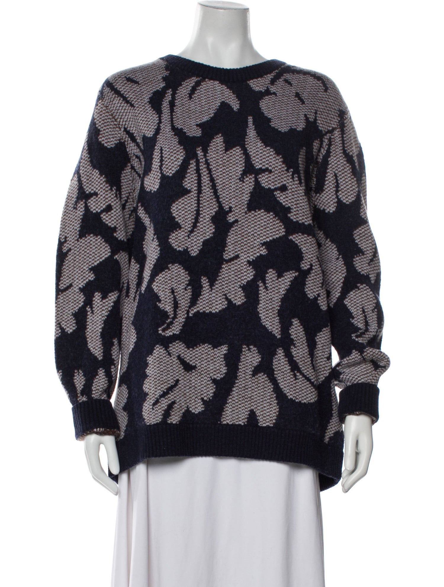 Burberry Brit Wool Printed Sweater w/ Tags