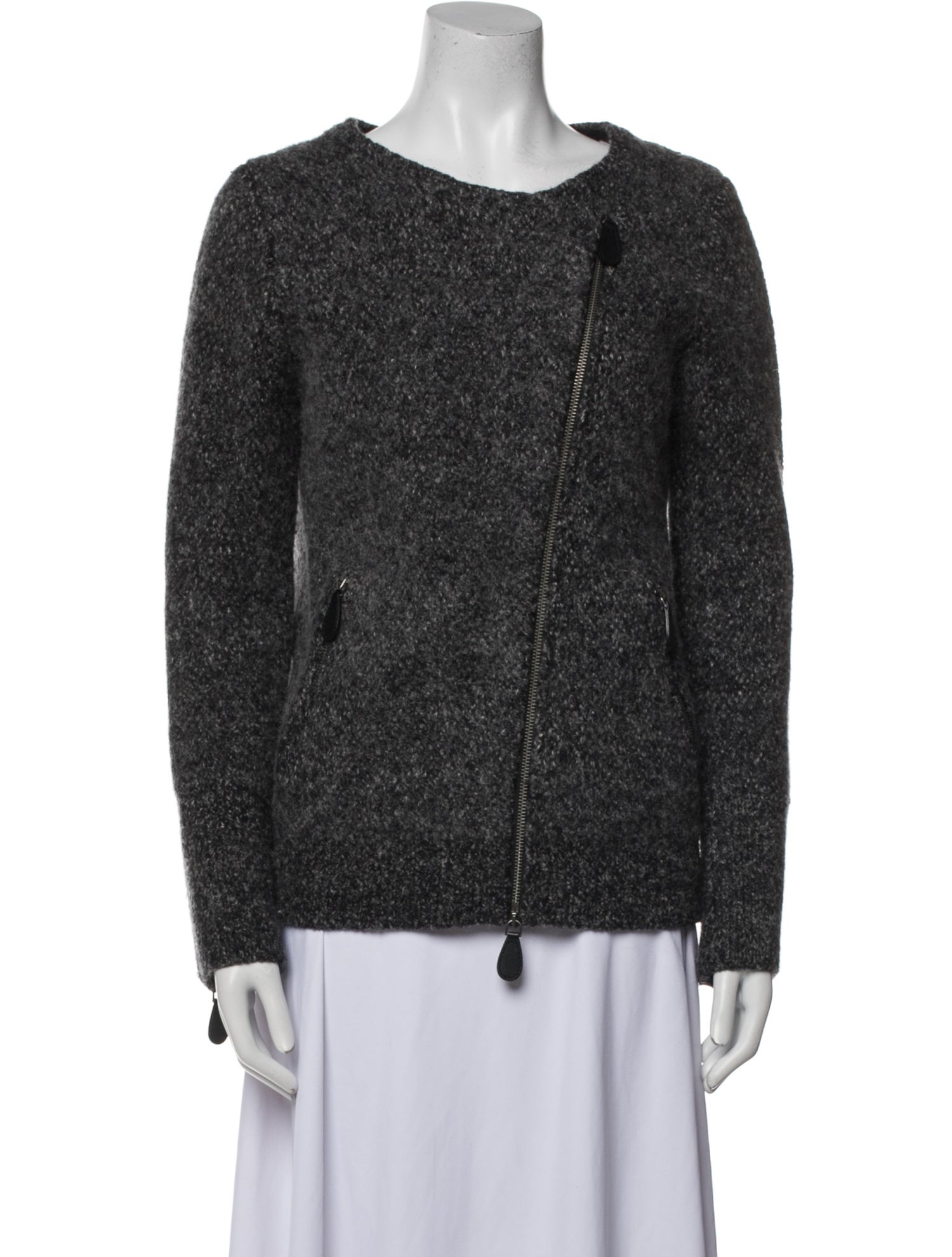 Burberry Brit Wool Tweed Pattern Coat