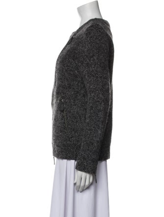 Burberry Brit Wool Tweed Pattern Coat