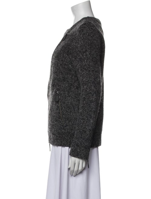 Burberry Brit Wool Tweed Pattern Coat