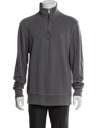 Burberry Brit TB Monogram Mock Neck Henley