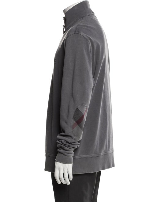 Burberry Brit TB Monogram Mock Neck Henley