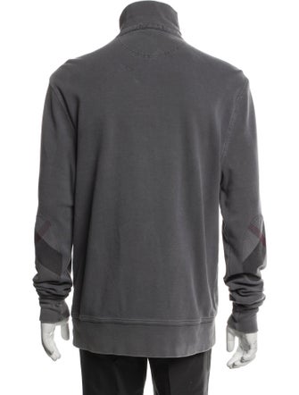 Burberry Brit TB Monogram Mock Neck Henley