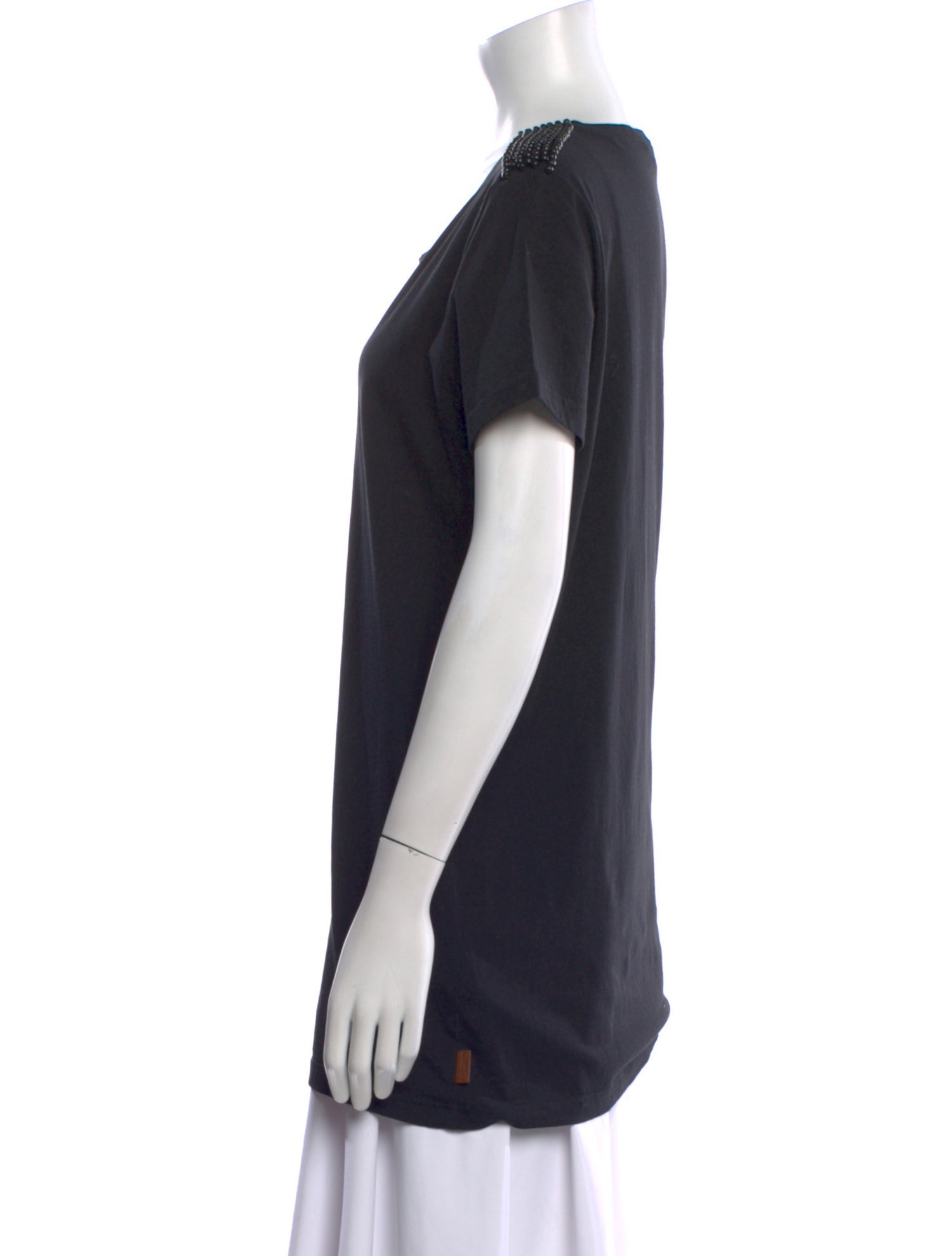 Burberry Brit Scoop Neck Short Sleeve T-Shirt