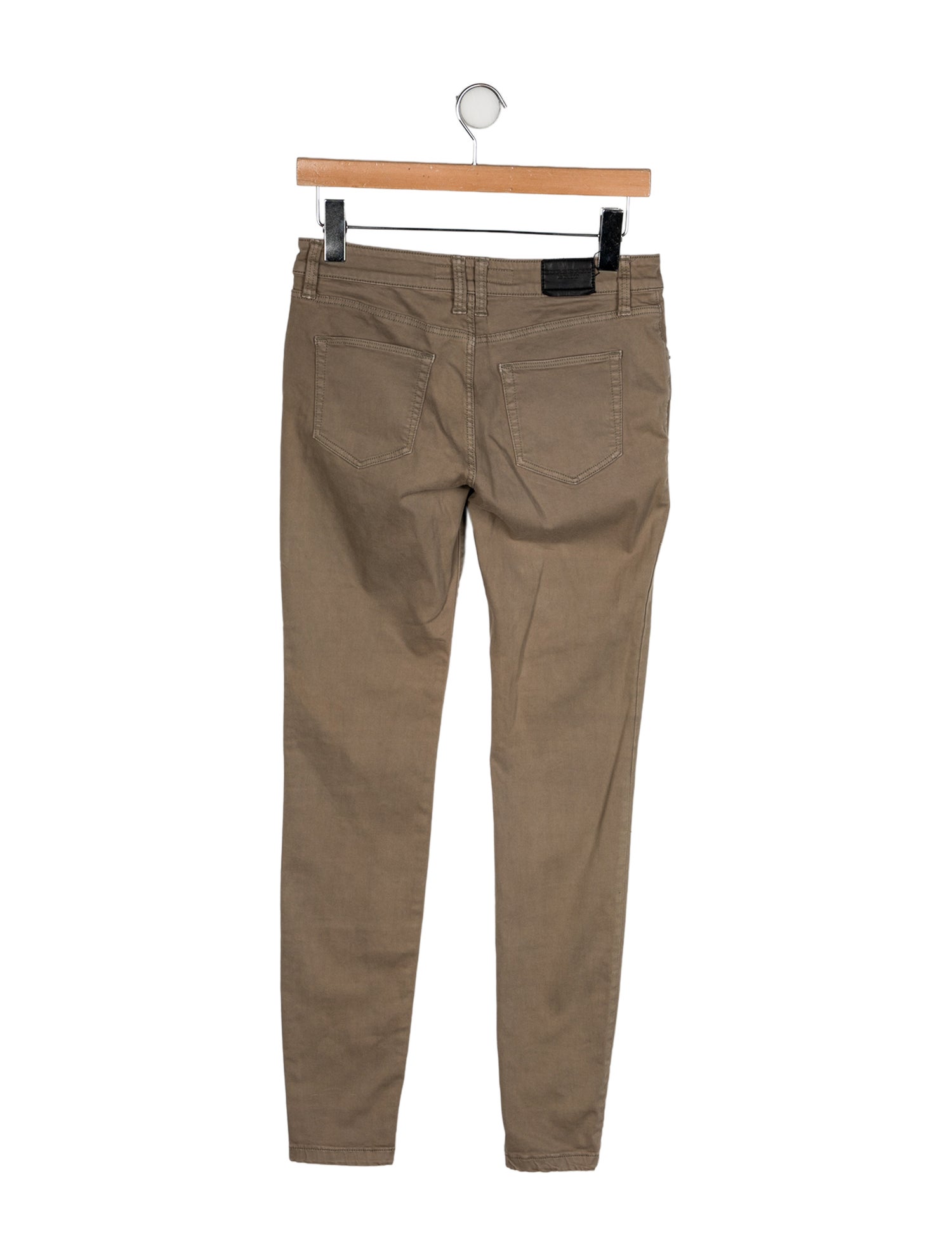 Burberry Brit Mid-Rise Skinny Leg Jeans