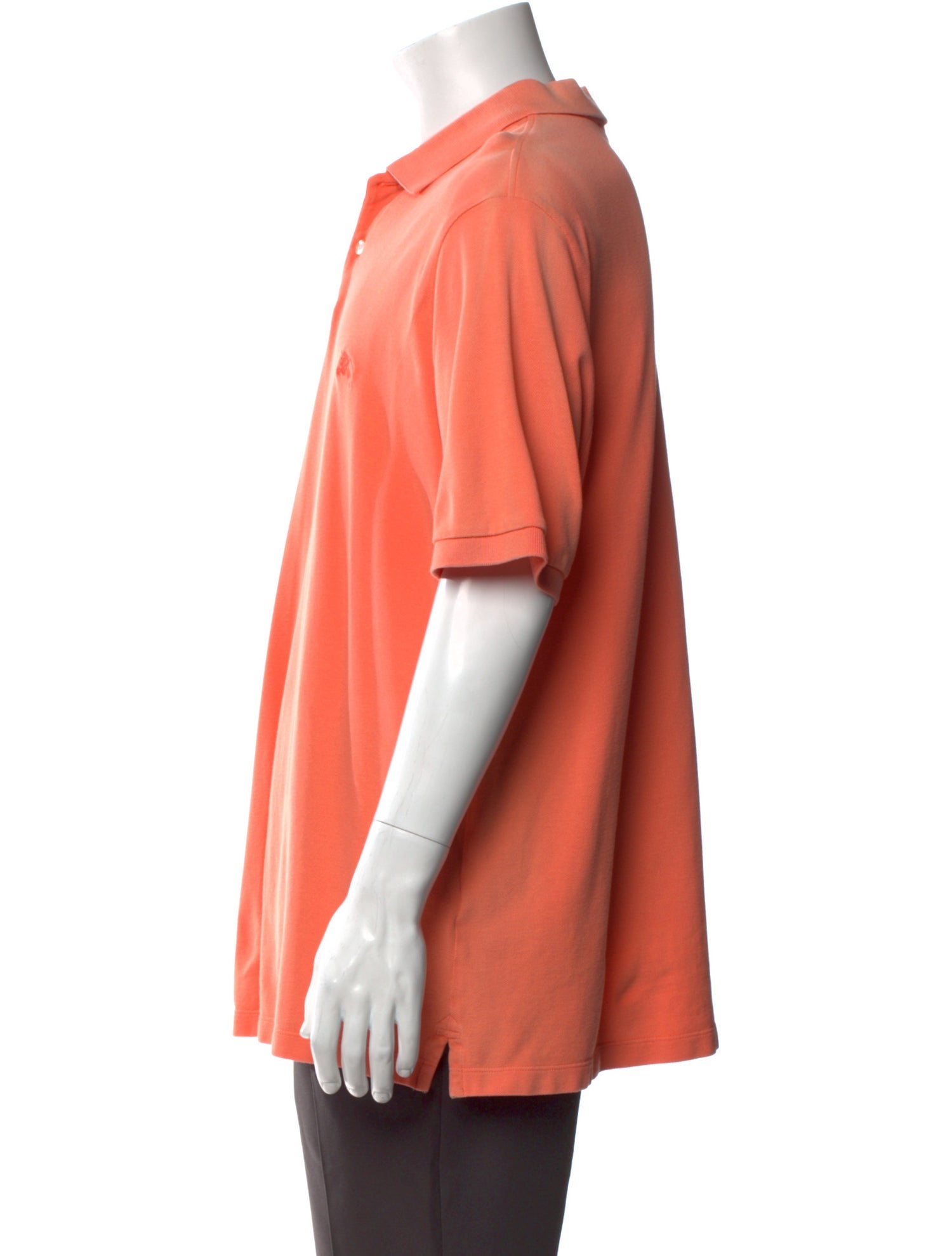 Burberry Brit Nova Check Pattern Collar Polo Shirt