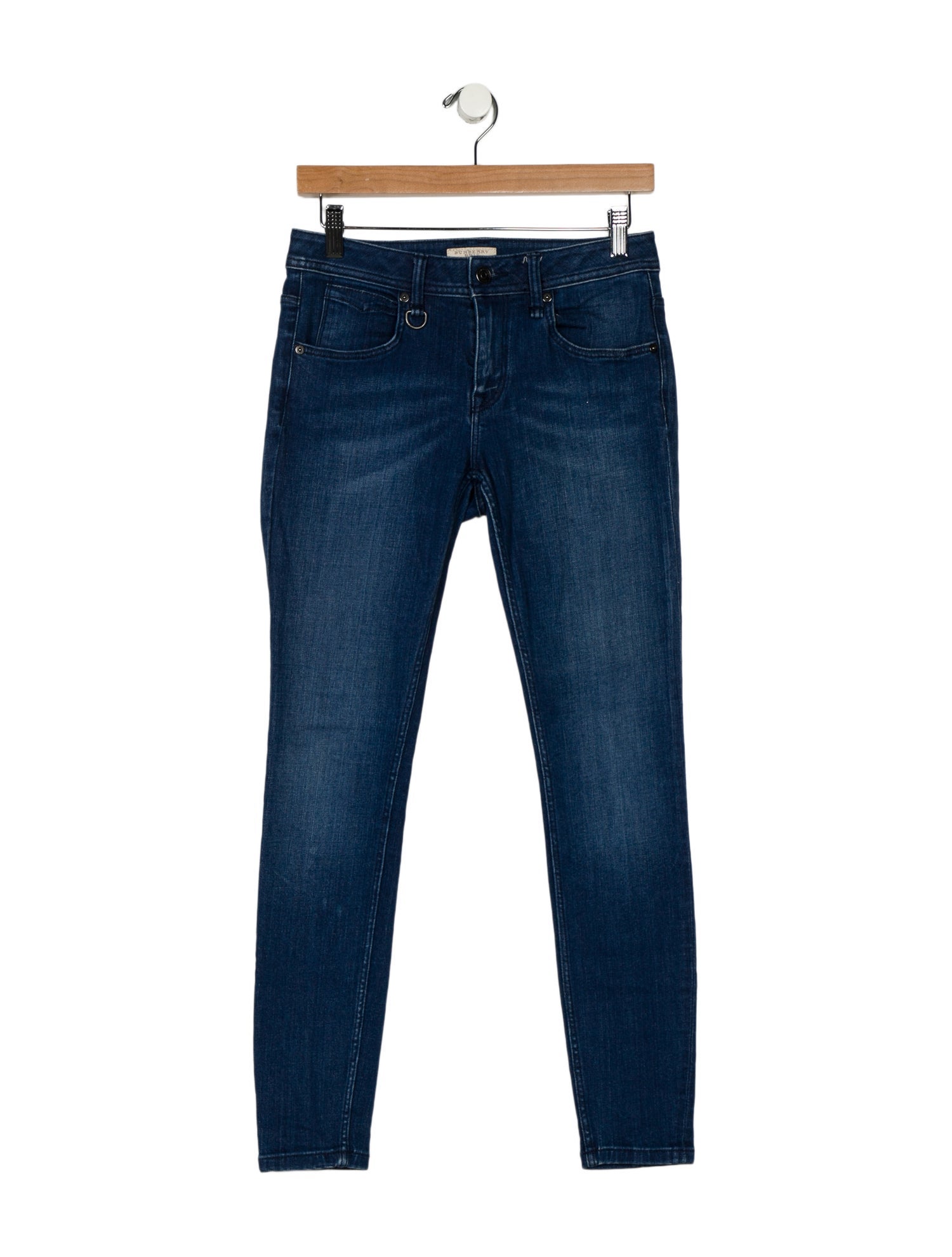 Burberry Brit Mid-Rise Skinny Leg Jeans