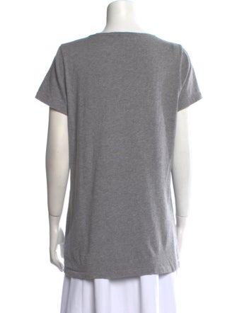 Burberry Brit Graphic Print Scoop Neck T-Shirt