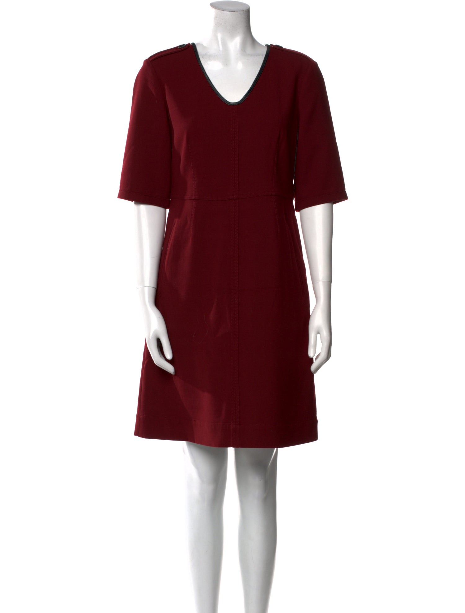 Burberry Brit Wool Mini Dress