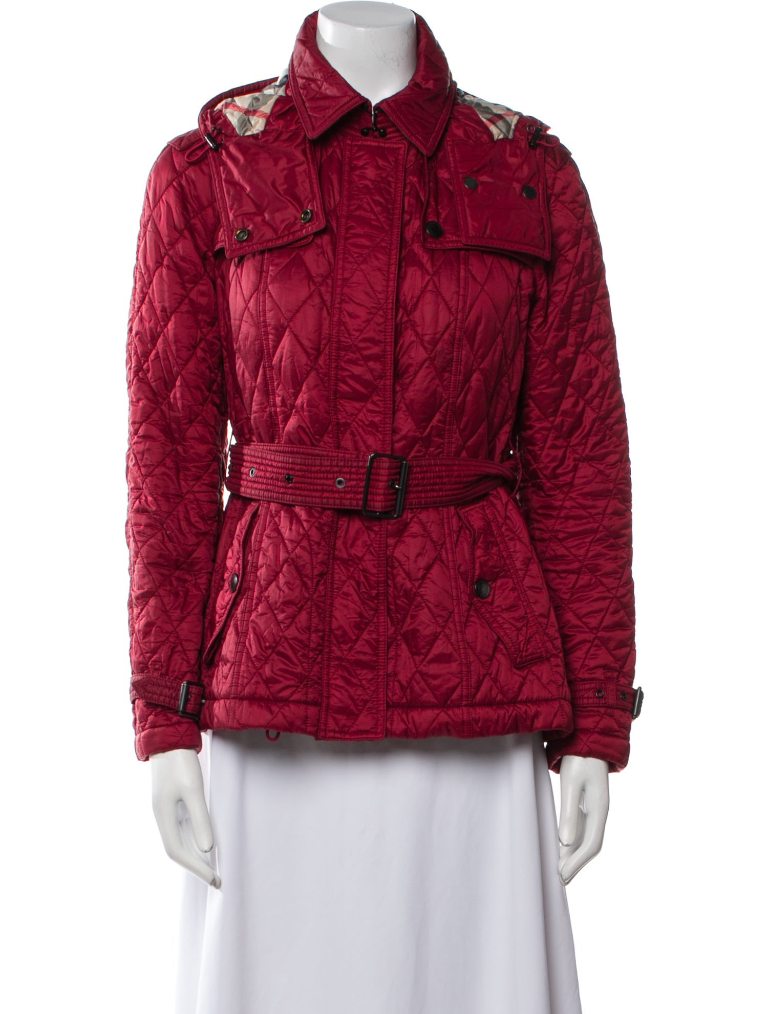 Burberry Brit Down Printed Utility Jacket