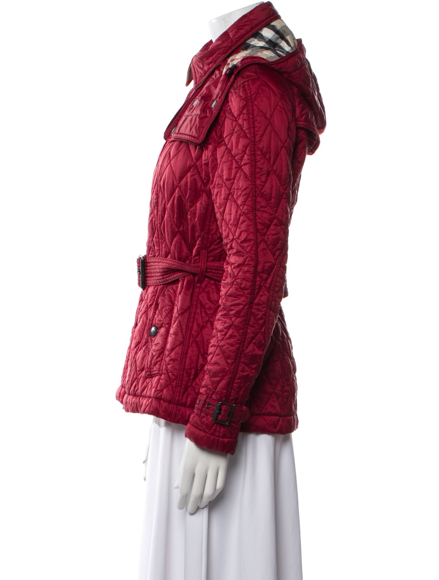 Burberry Brit Down Printed Utility Jacket