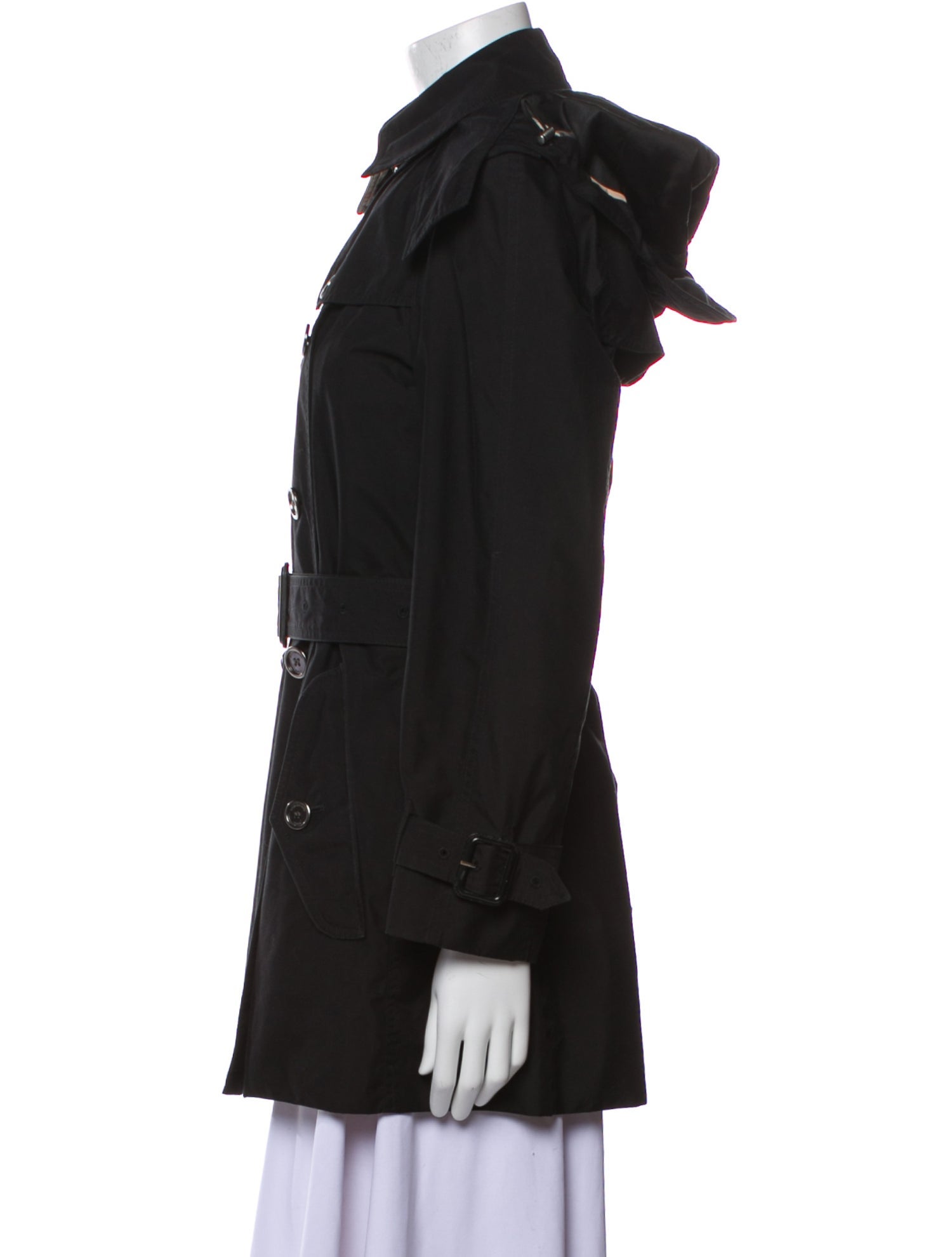 Burberry Brit Virgin Wool Trench Coat