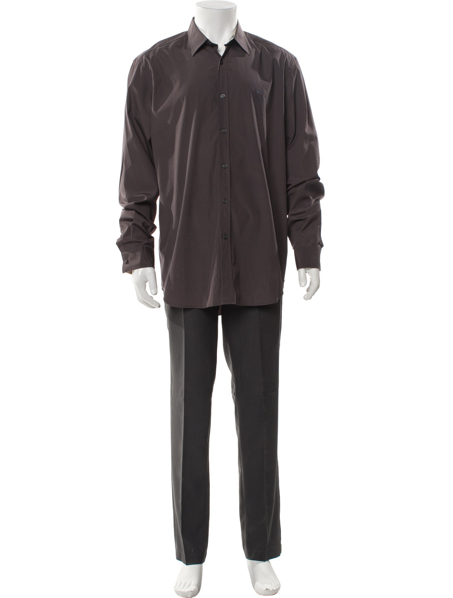 Burberry Brit House Check Pattern Long Sleeve Shirt