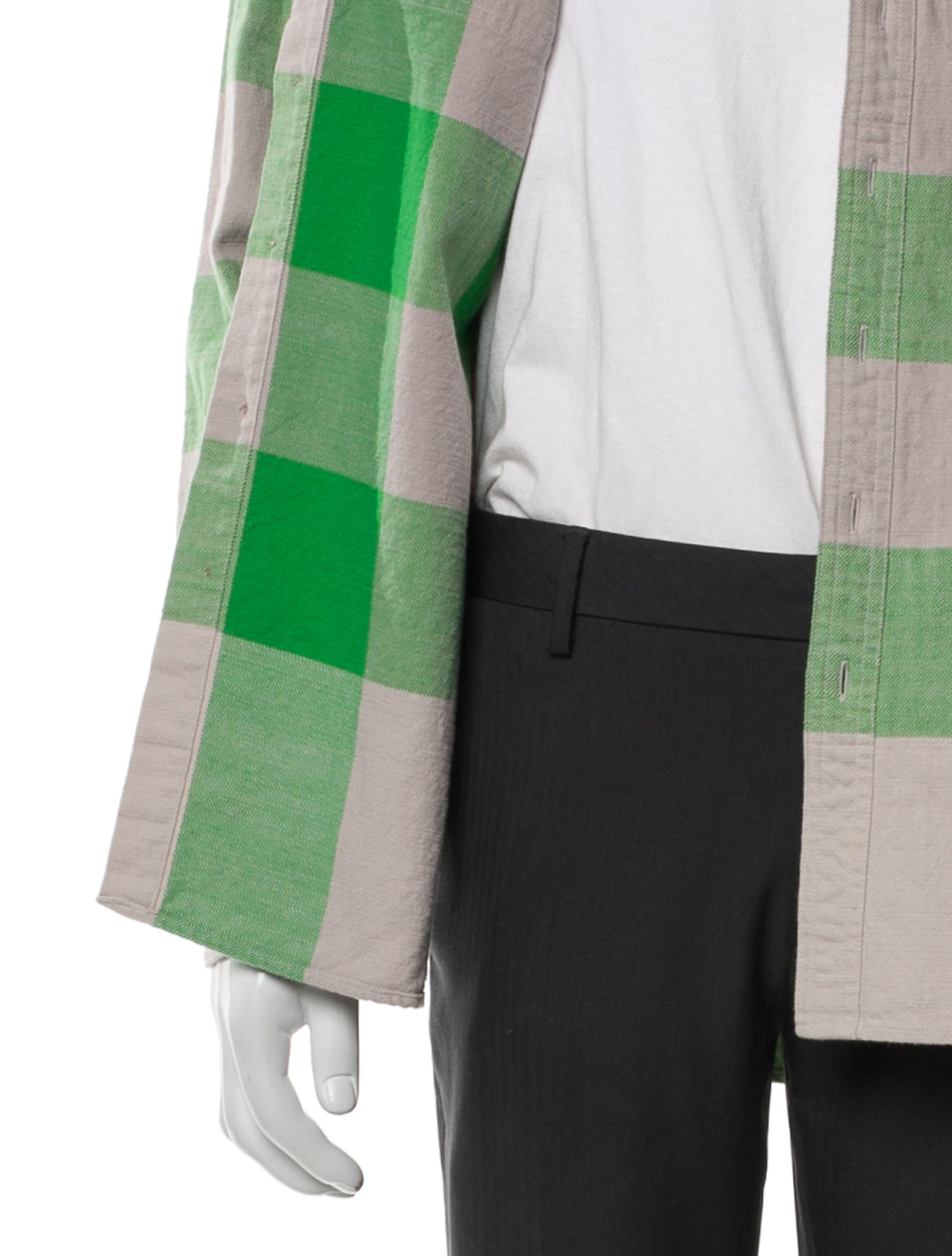 Burberry Brit Plaid Print Long Sleeve Shirt