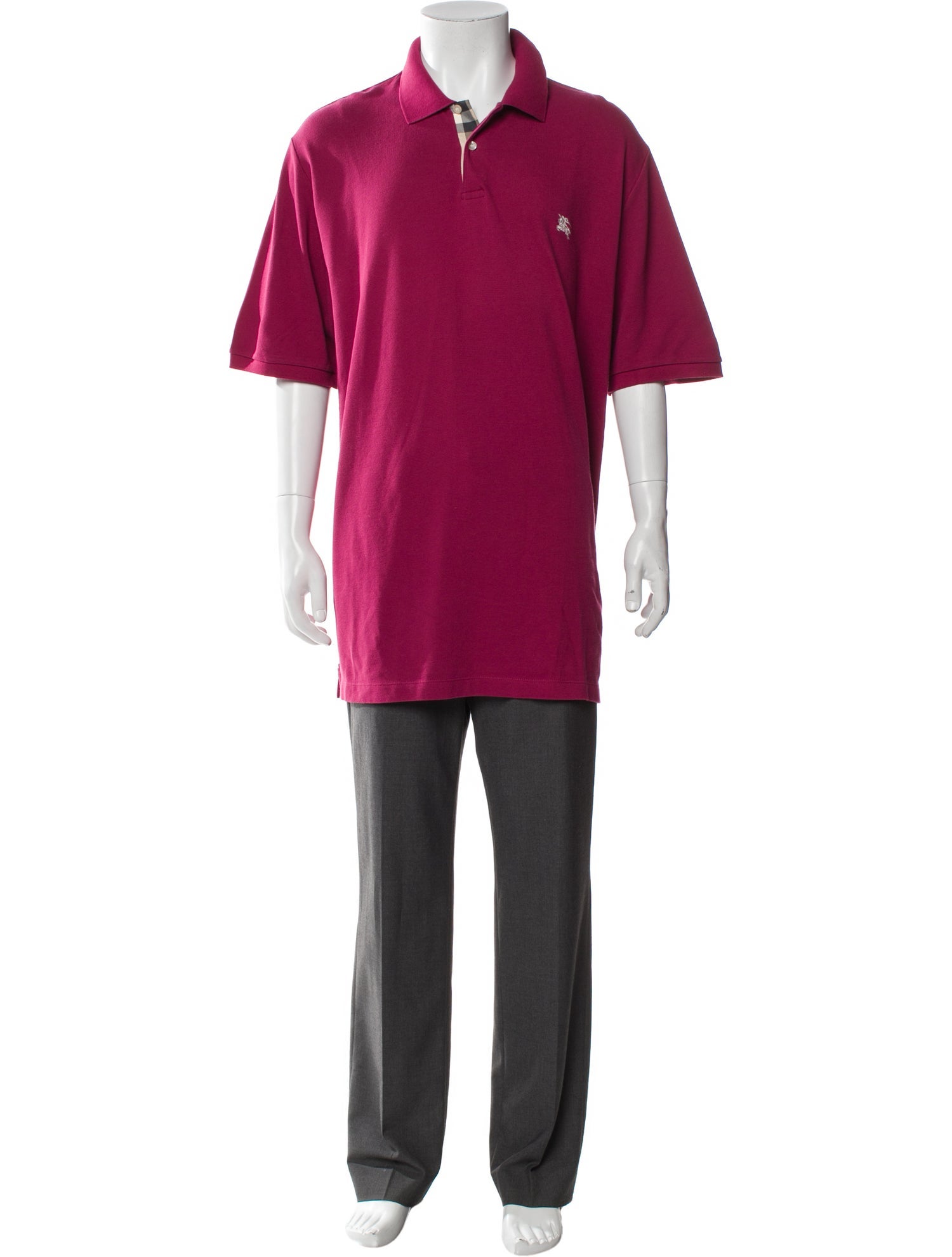 Burberry Brit Collar Short Sleeve Polo Shirt