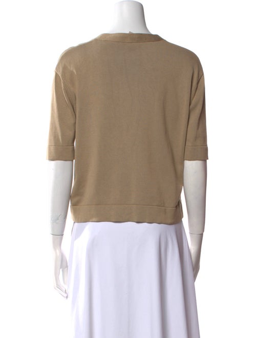 Burberry Brit Silk Graphic Print T-Shirt