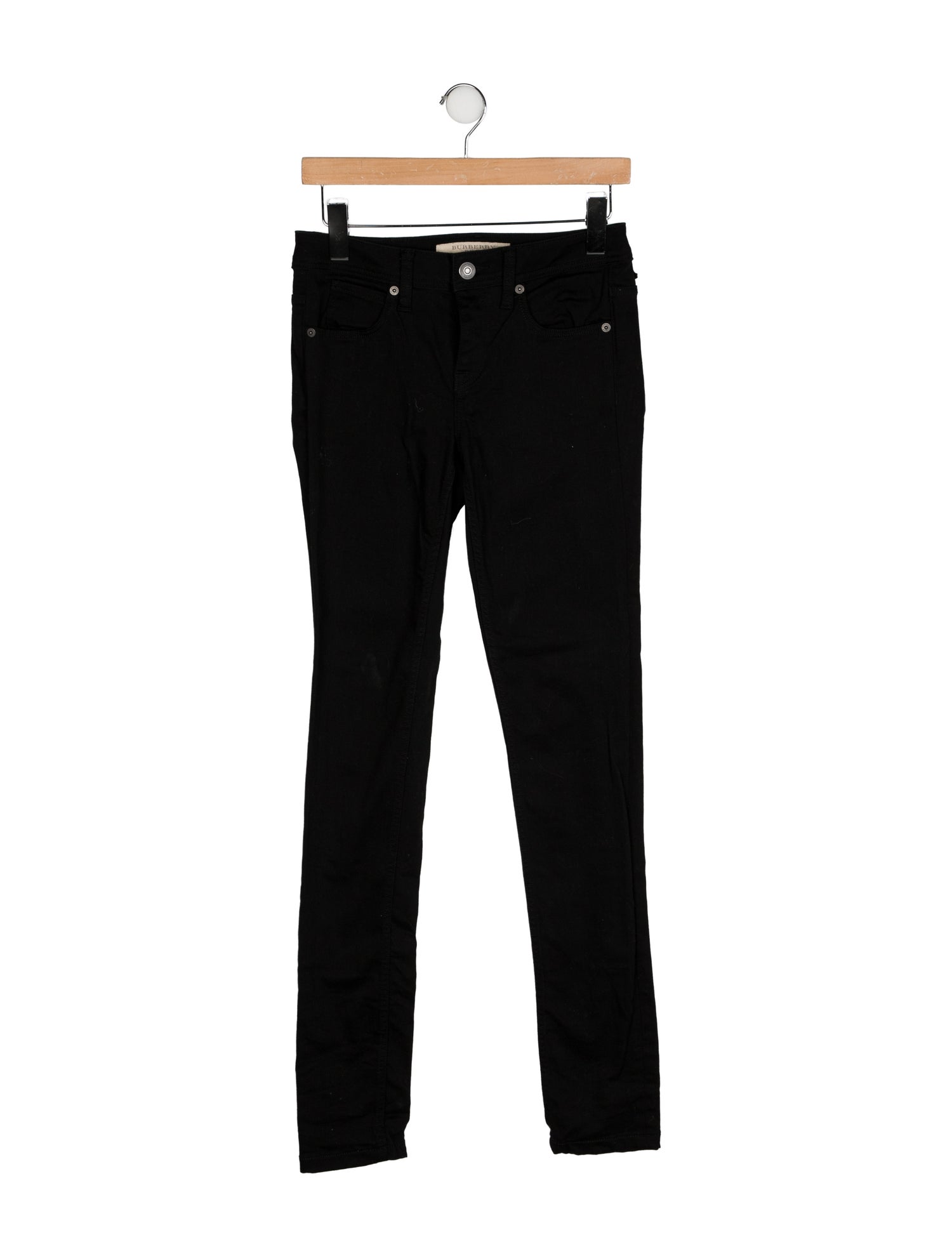 Burberry Brit Mid-Rise Skinny Leg Jeans