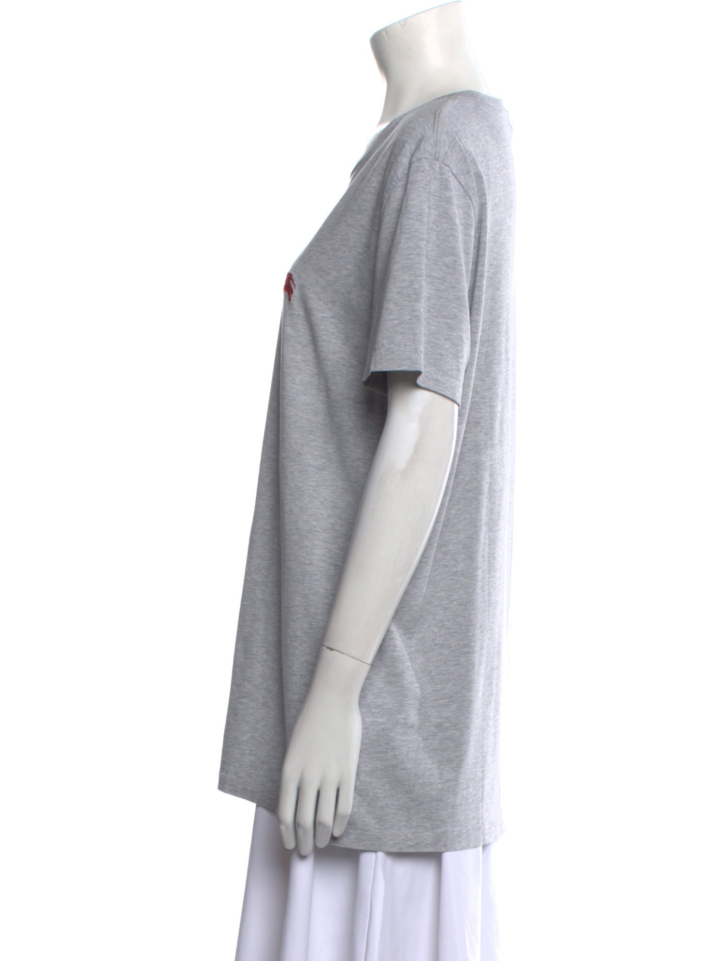 Burberry Brit Scoop Neck Short Sleeve T-Shirt