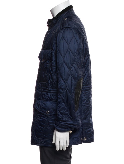 Burberry Brit House Check Pattern Puffer Coat