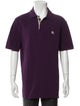 Burberry Brit Nova Check Pattern Collar Polo Shirt