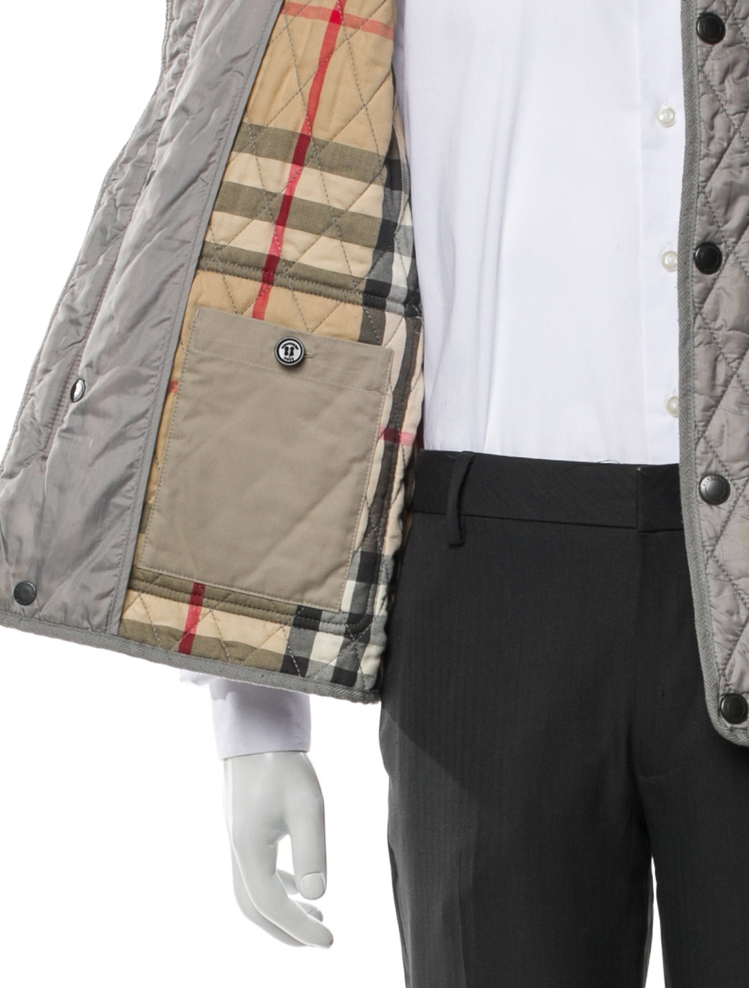 Burberry Brit House Check Pattern Vest
