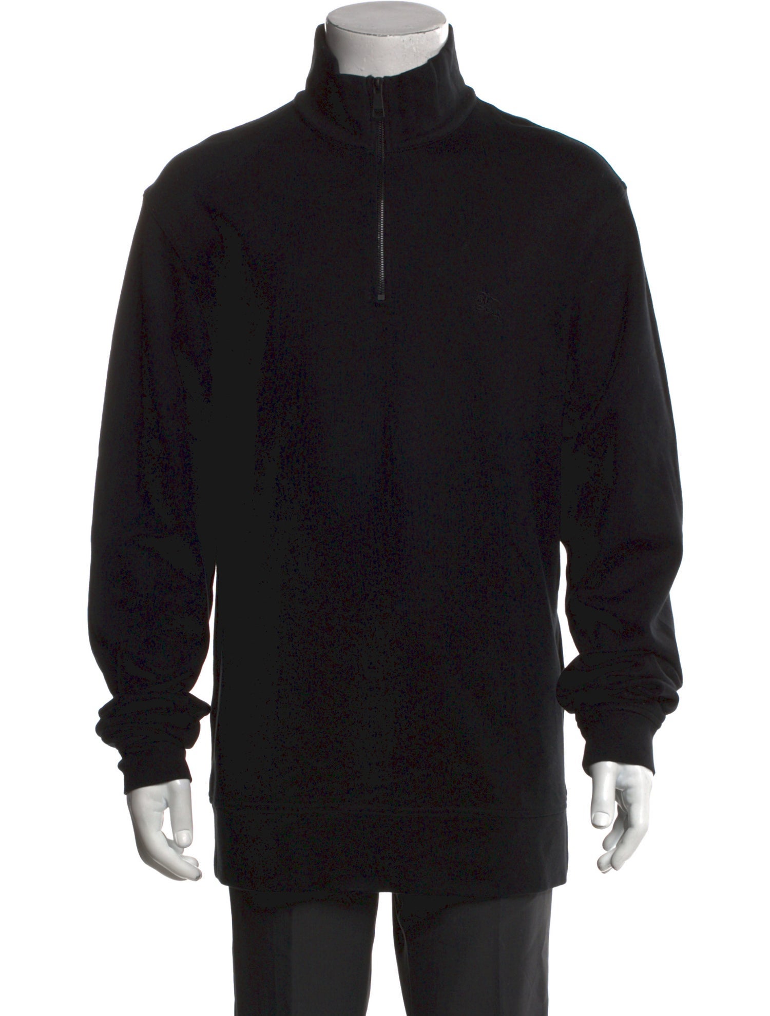 Burberry Brit Mock Neck Long Sleeve Sweatshirt