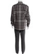 Burberry Brit Beat Check Pattern Long Sleeve Shirt