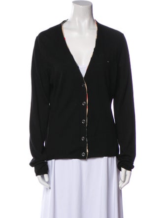 Burberry Brit Wool V-Neck Sweater