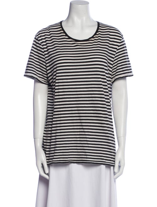 Burberry Brit Striped Scoop Neck T-Shirt