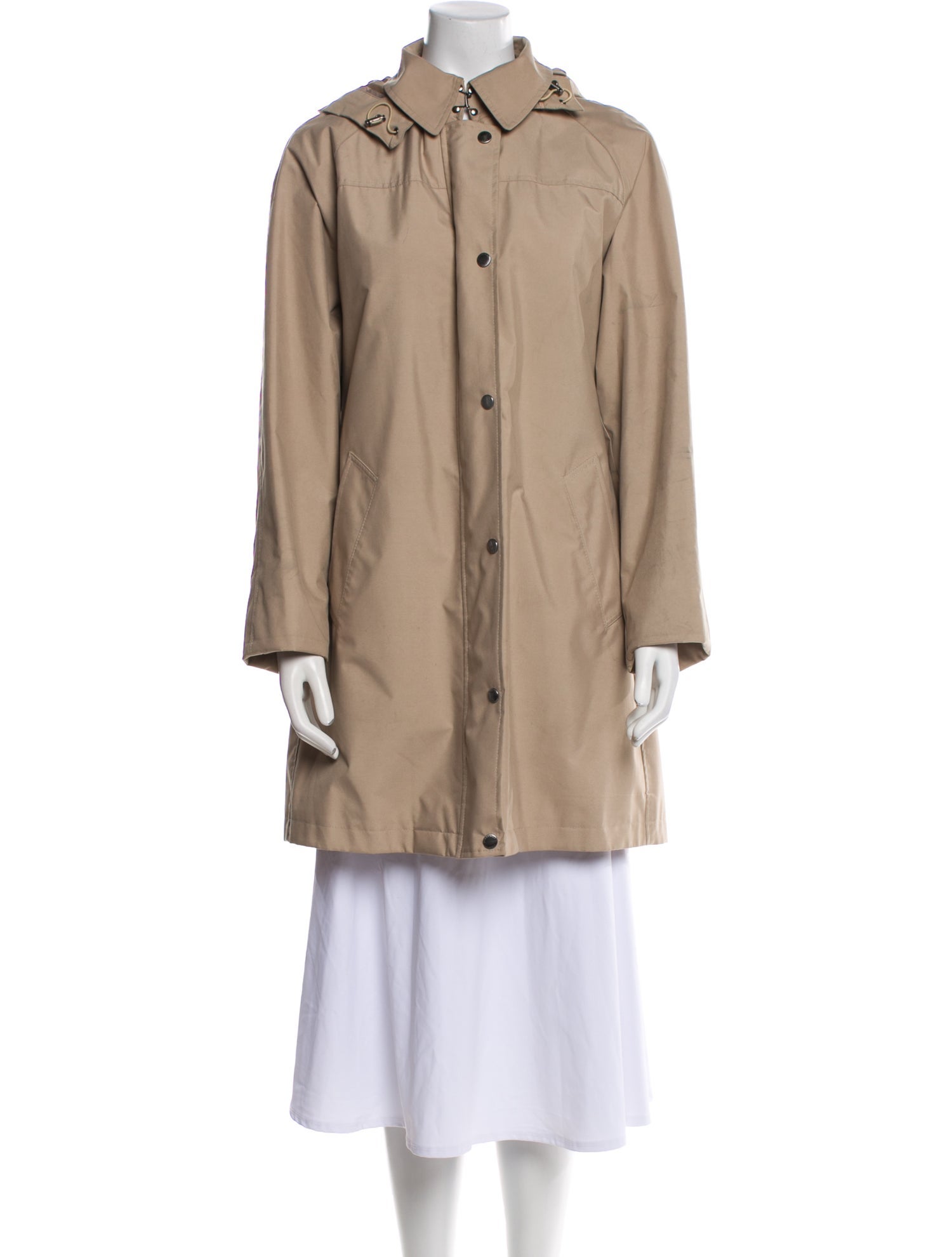 Burberry Brit Virgin Wool Trench Coat