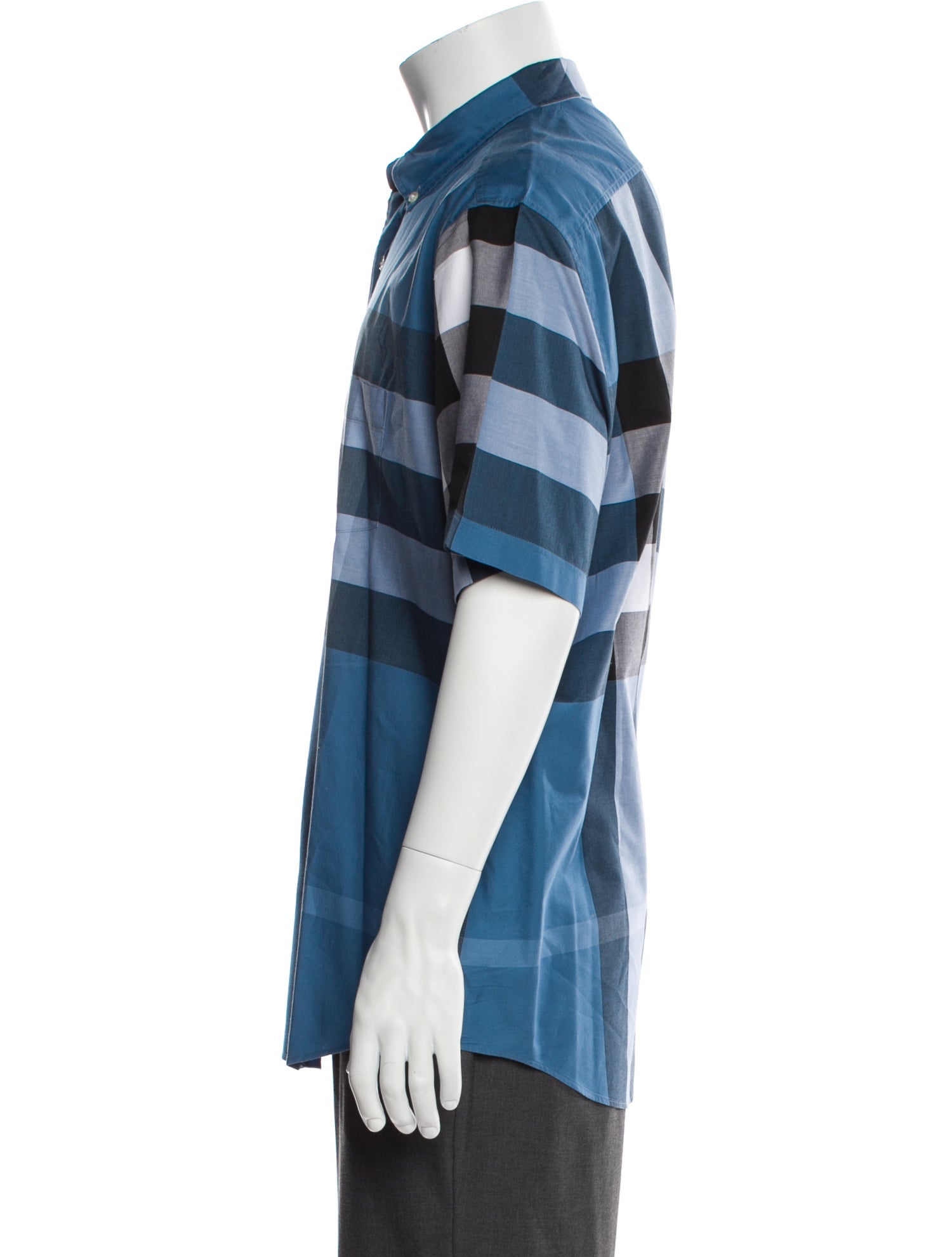 Burberry Brit Abstract Check Short Sleeve Shirt