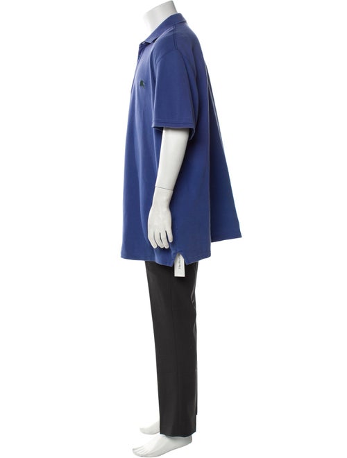 Burberry Brit Nova Check Pattern Collar Polo Shirt