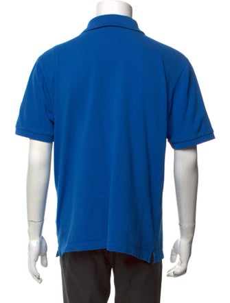 Burberry Brit Nova Check Pattern Collar Polo Shirt