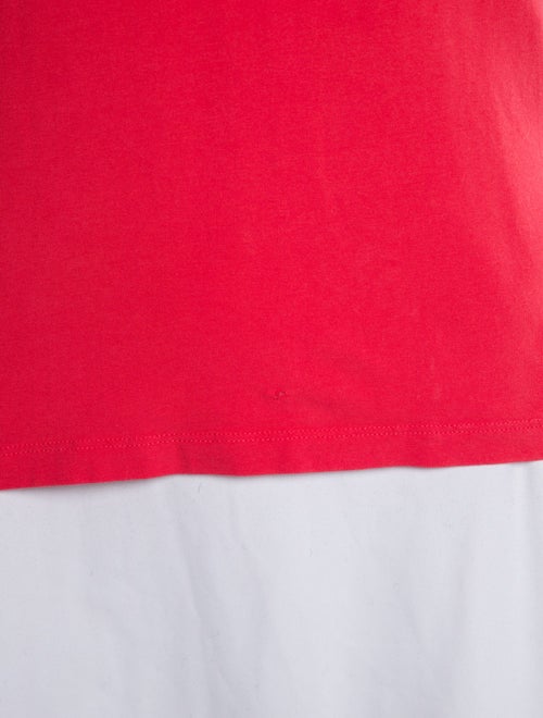 Burberry Brit Scoop Neck Three-Quarter Sleeve T-Shirt