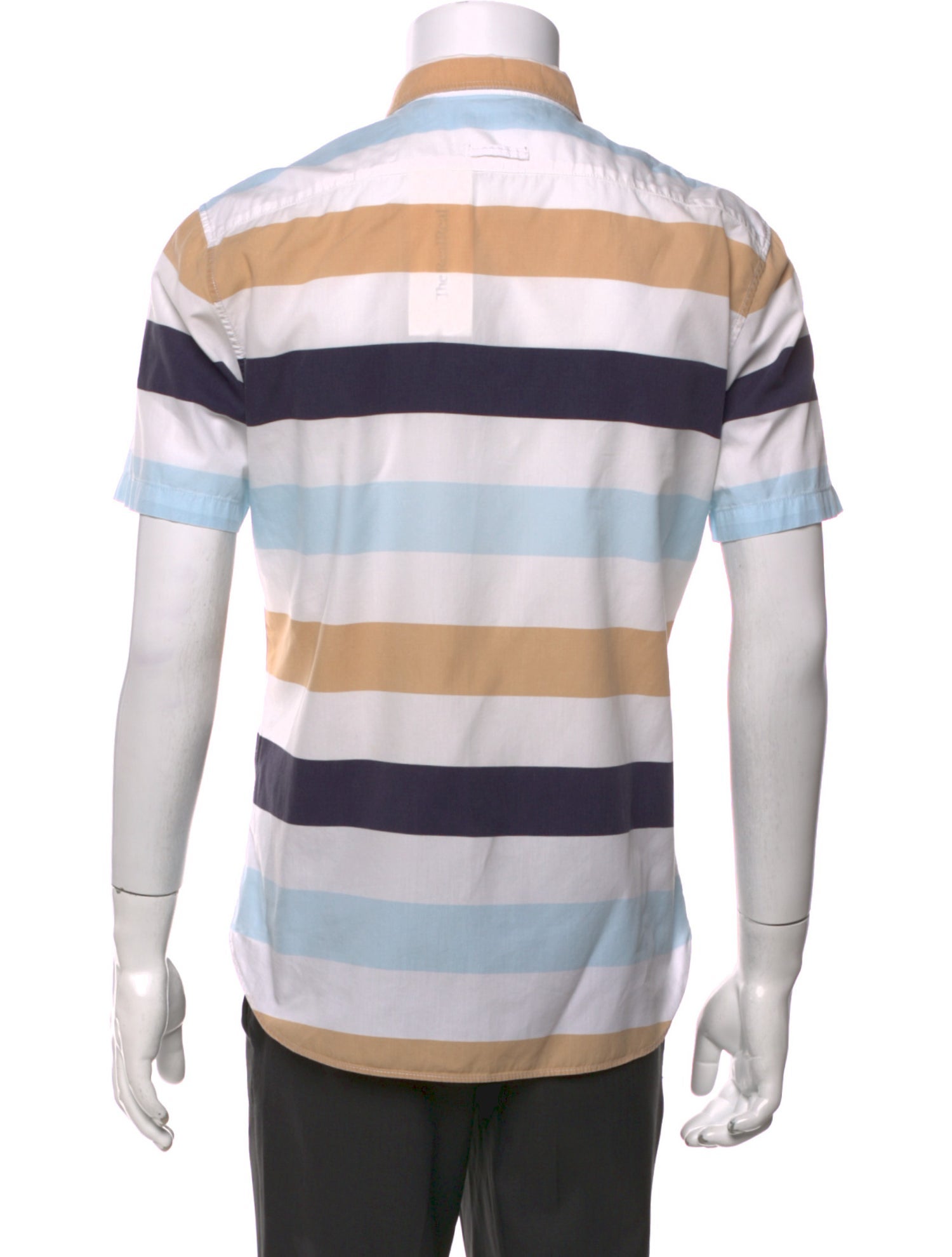 Burberry Brit Exploded Check Pattern Short Sleeve Shirt