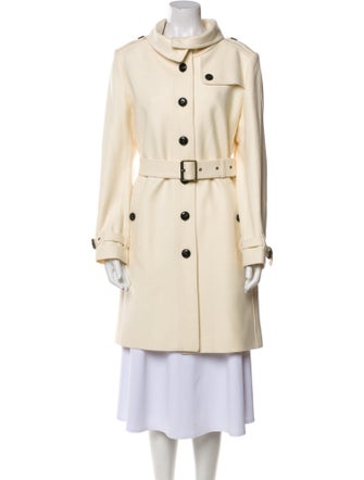 Burberry Brit Virgin Wool Trench Coat