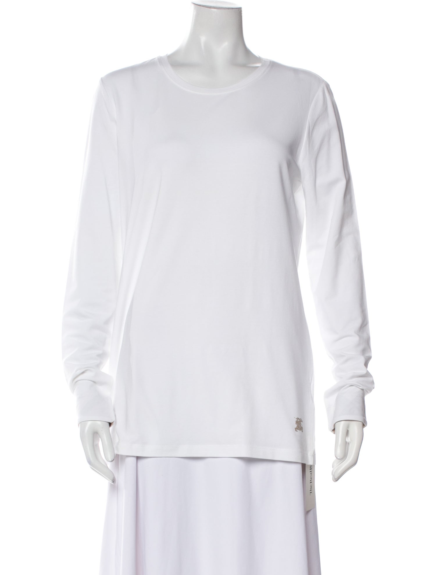 Burberry Brit Scoop Neck Long Sleeve Sweatshirt