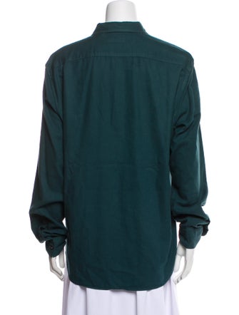 Burberry Brit Long Sleeve Button-Up Top