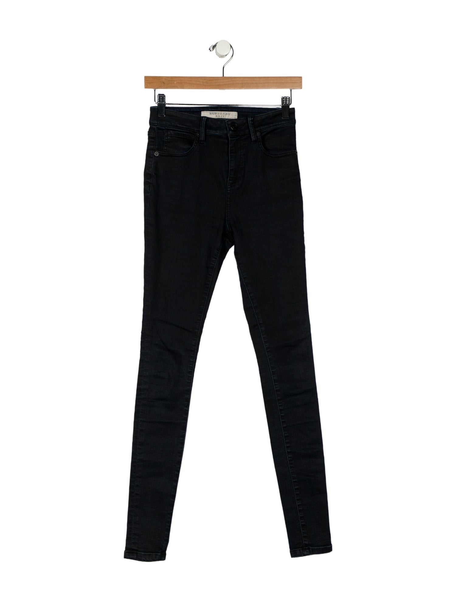 Burberry Brit Mid-Rise Skinny Leg Jeans