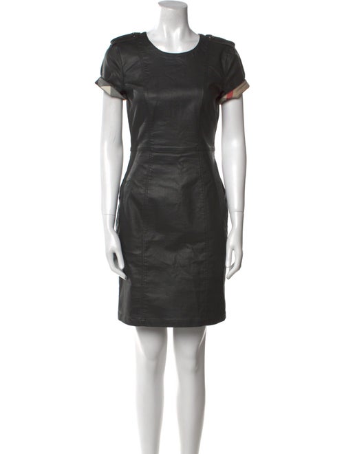 Burberry Brit Scoop Neck Mini Dress