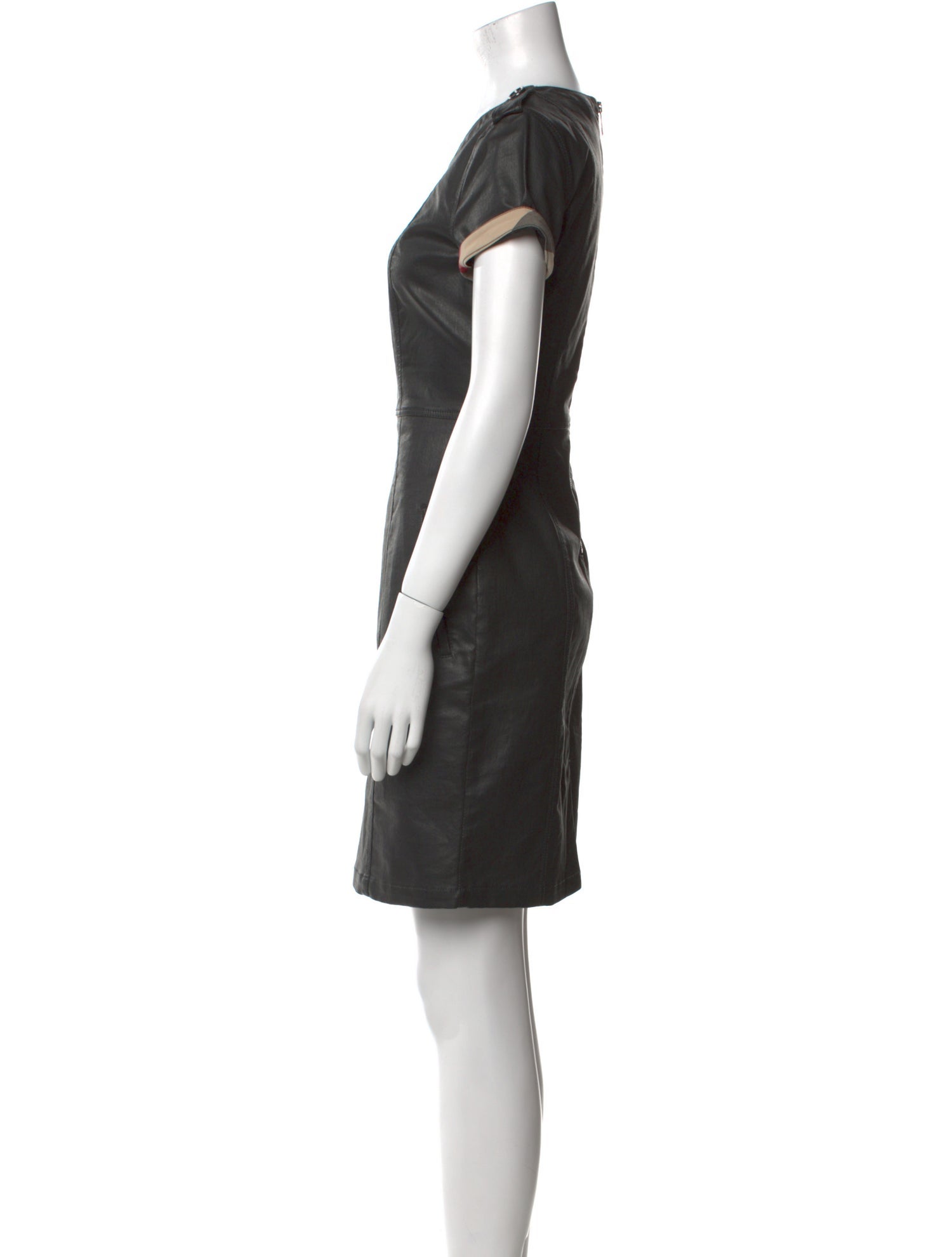 Burberry Brit Scoop Neck Mini Dress