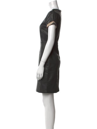 Burberry Brit Scoop Neck Mini Dress