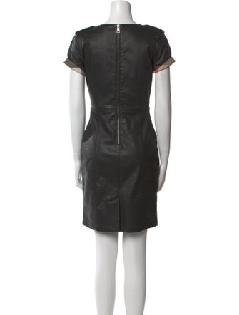 Burberry Brit Scoop Neck Mini Dress