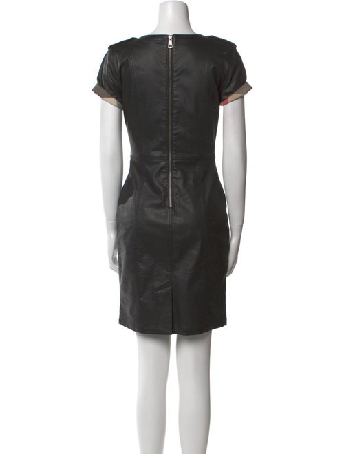 Burberry Brit Scoop Neck Mini Dress