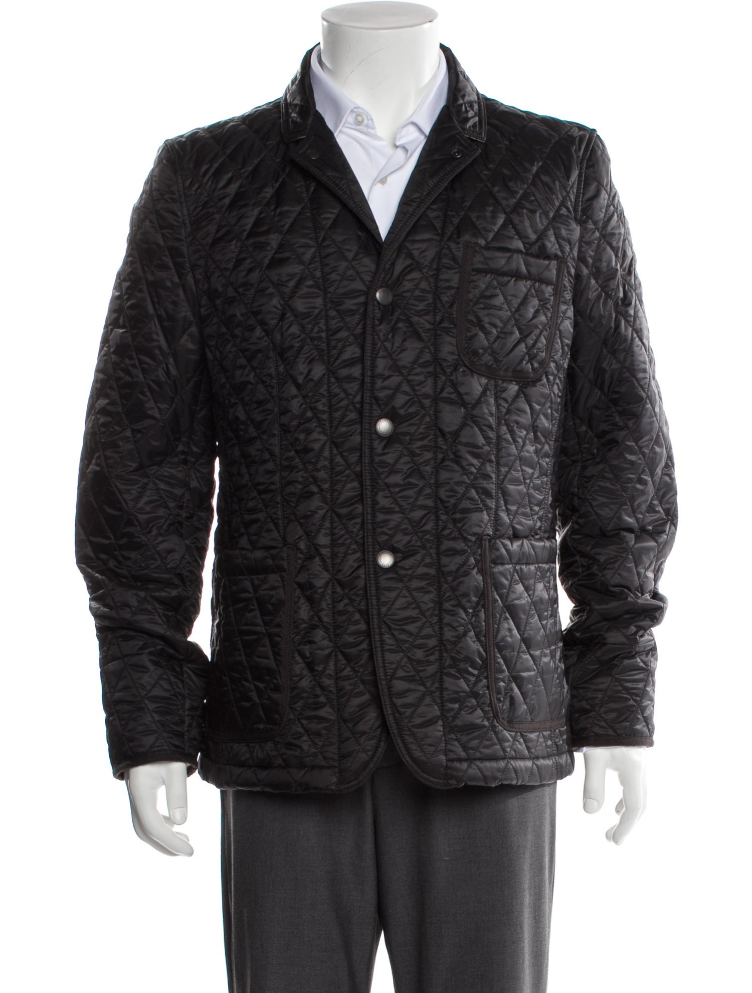 Burberry Brit House Check Pattern Utility Jacket w/ Tags